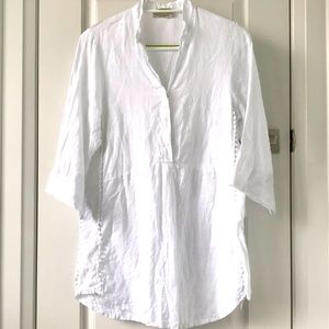 100% Linen XS Laura Bianchi Cover Up